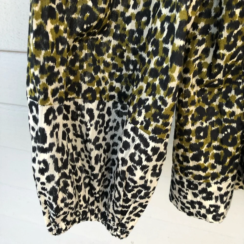 Ulla Johnson Blouse Ruffle Animal Print Carissa NWT US 2 - Picture 6 of 13